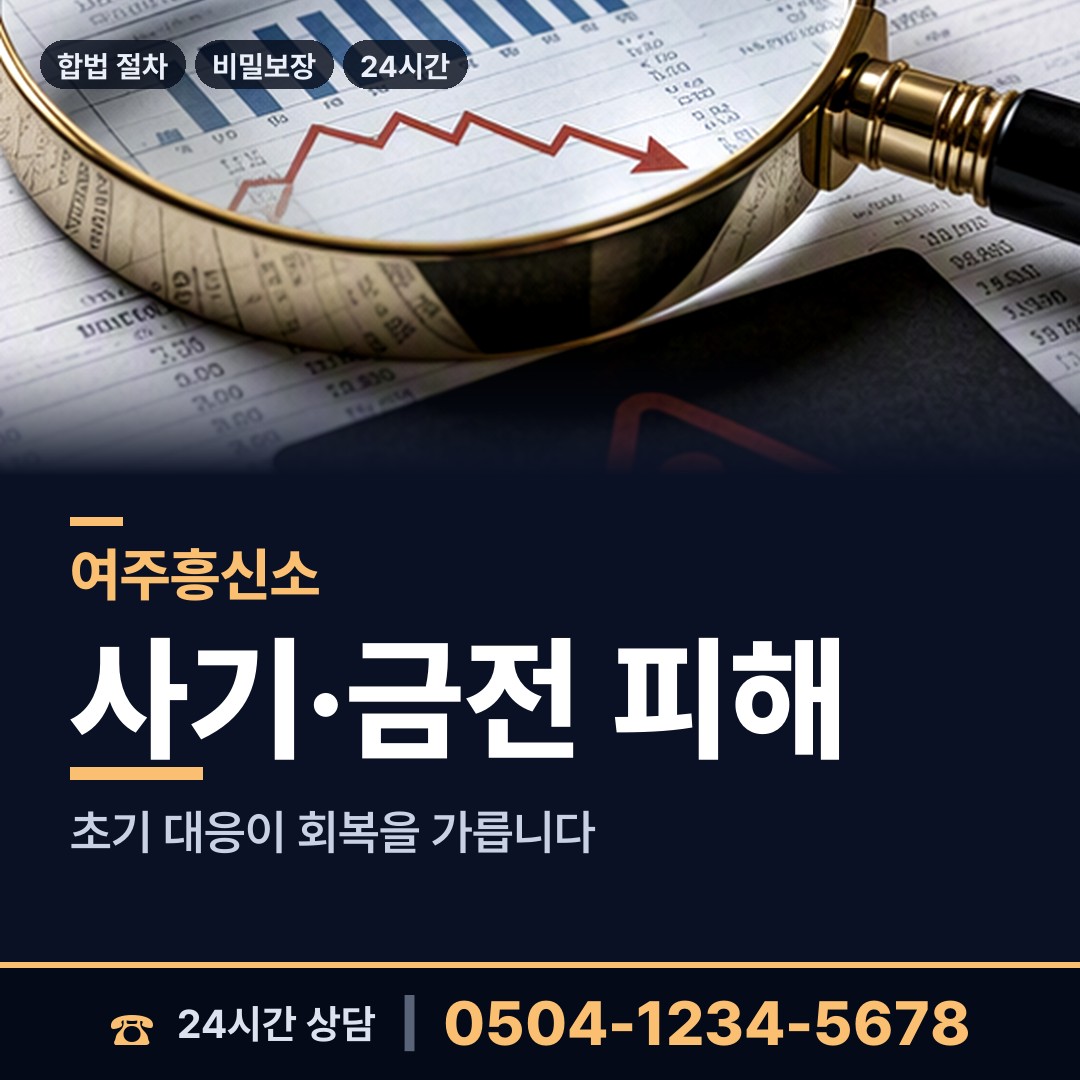 여주 세종대왕면 재산은닉조사 상담 안내